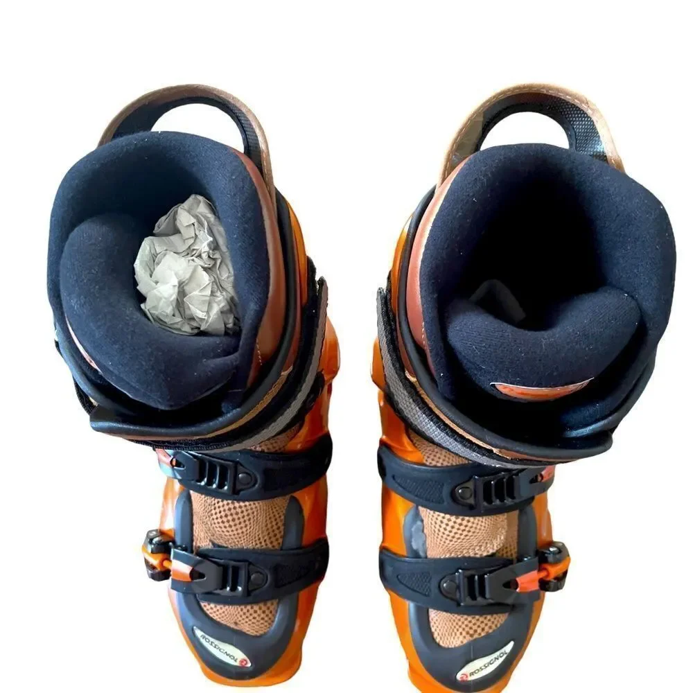 Rossignol skiboots orange